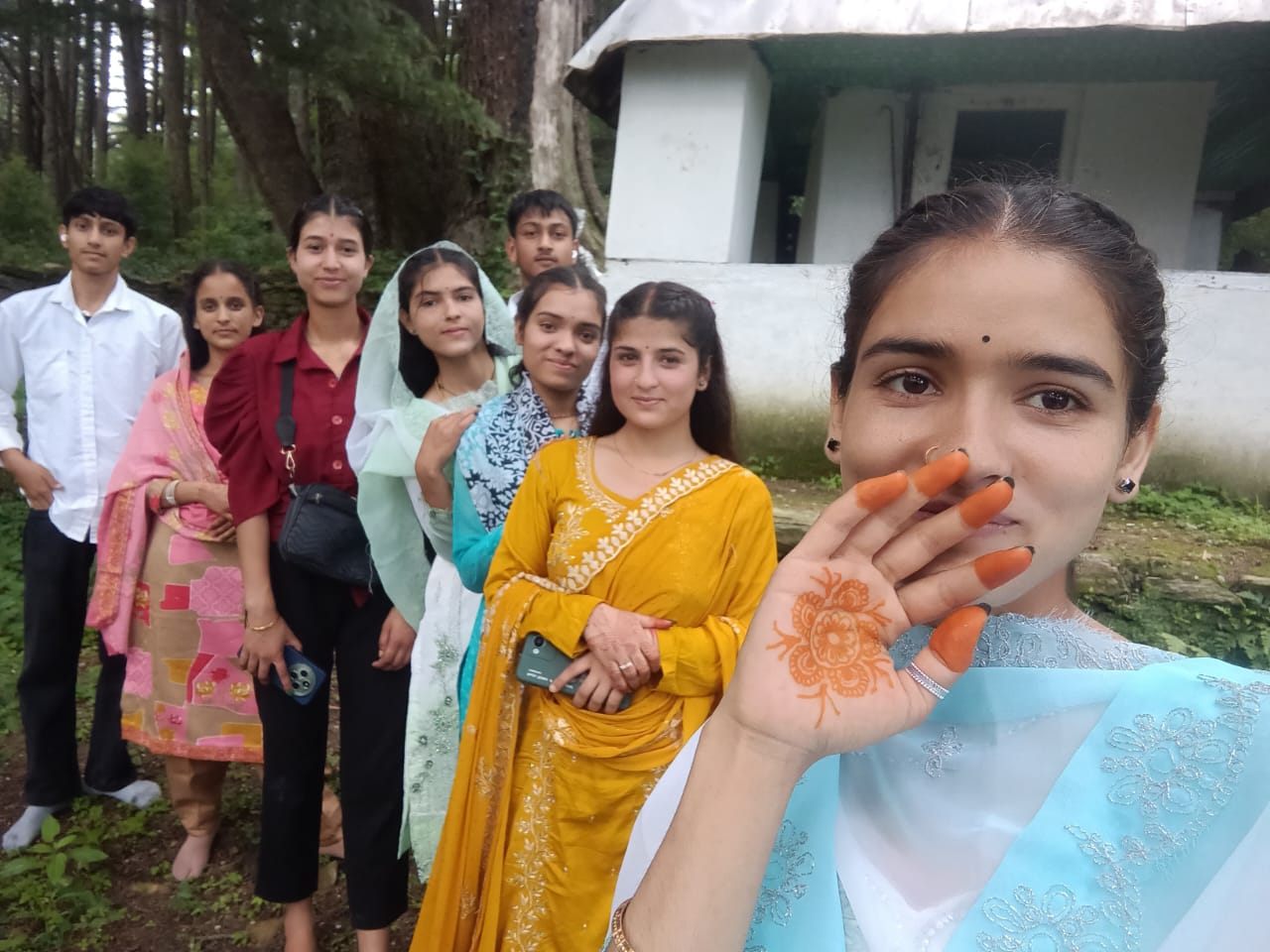 From Morning to Evening: The Mesmerizing Views of Garh Mata Temple